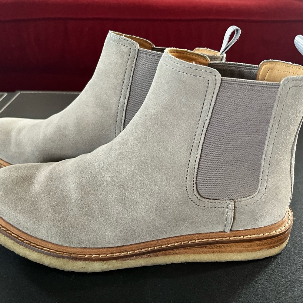 Sperry grey suede boots, size 7, nearly new